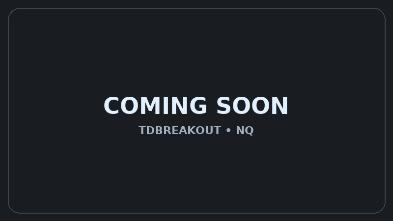 NQ TDBreakout — Image 4