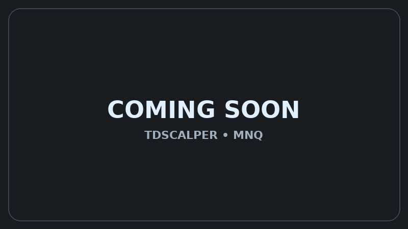 MNQ TDScalper — Image 2